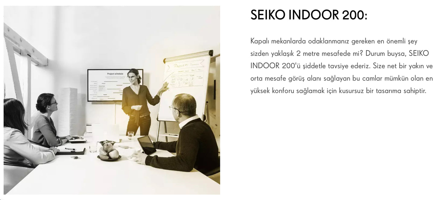 Seiko Indoor Ofis ve Bilgisayar Camlar