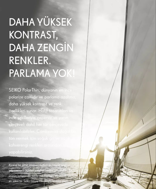 Seiko Polarize Tek Odaklı Özel Üretim Cam