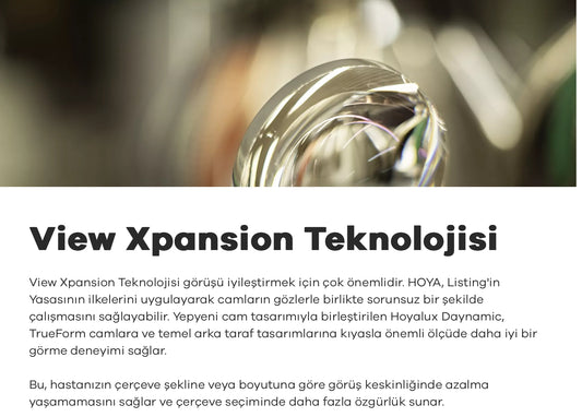 Hoya Daynamic Progresif Camlar