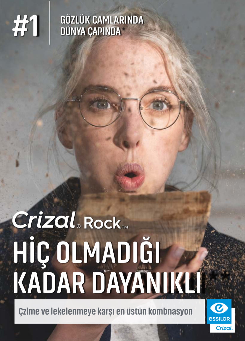 Crizal® Rock Stok Camları
