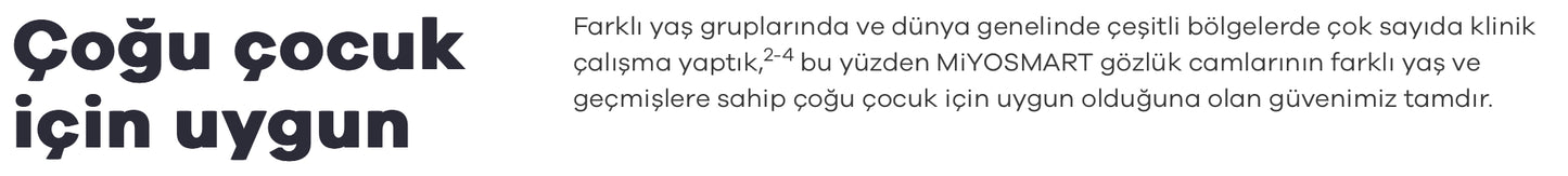 Hoya Miyosmart Çocuklarda Miyopi Kontrol Camı