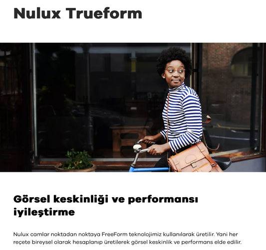 Hoya Tek Odaklı Özel Üretim Camlar