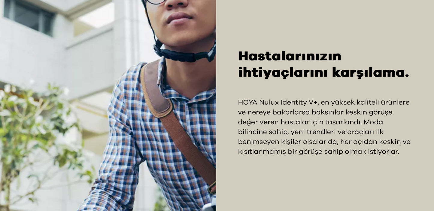 Hoya Nulux İdentity Yurtdışı Stok Camlar