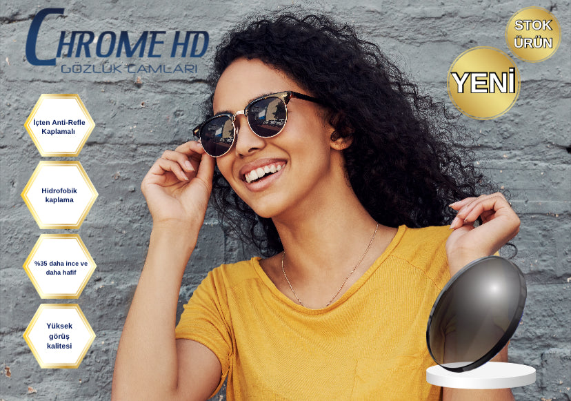Chrome HD Sun Gray 1.56