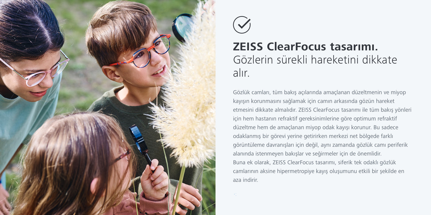 Zeiss MyoCare Çocuklarda Etkili Miyopi Camı