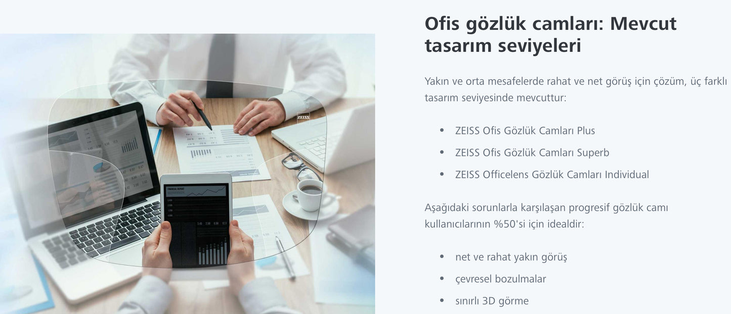Zeiss OfficeLens Individual Ofis Camı