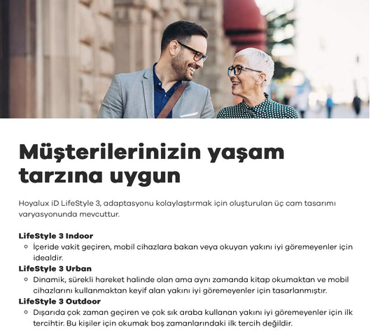 Hoya iD Lifestyle Progresif Camlar