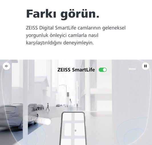 Zeiss Digital Smartlife Individual 3 Tek Odaklı Dijital Cam