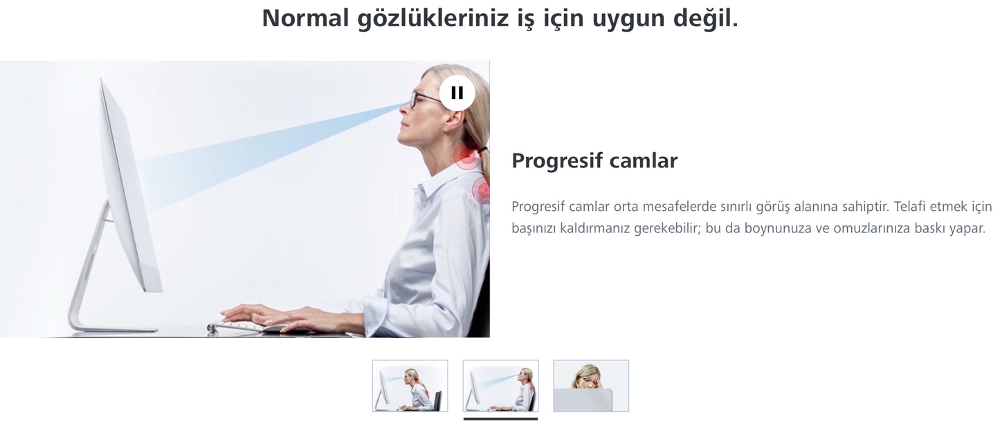 Zeiss OfficeLens Individual Ofis Camı