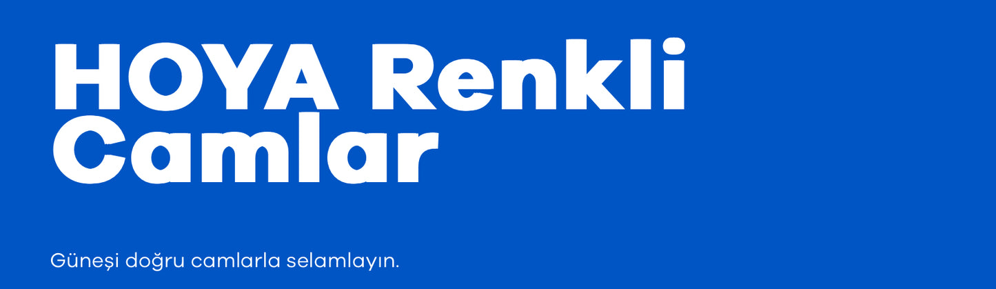 Hoya 1.5 & 1.6 HV-Sun Pro Yurtdışı Stok Camlar
