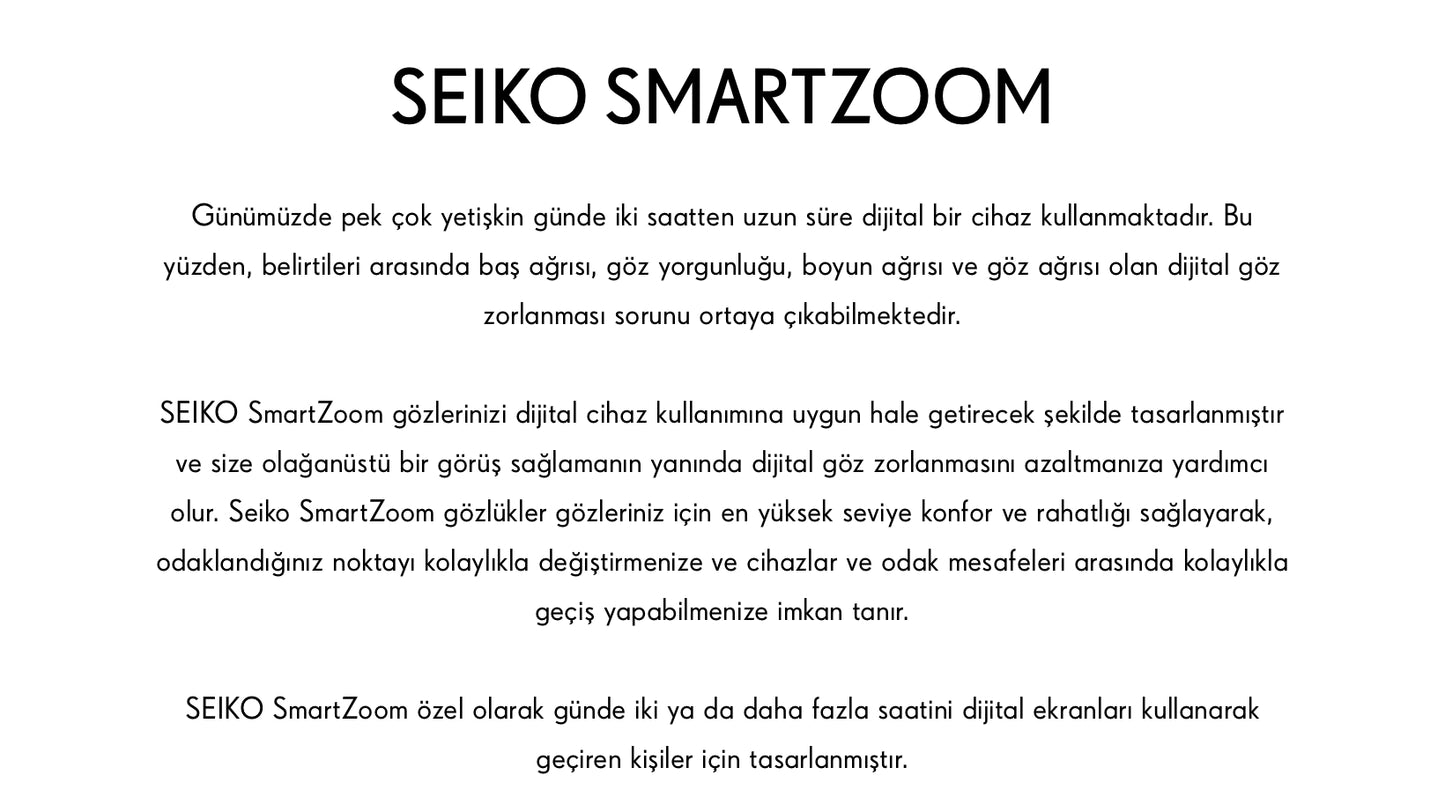 Seiko SmartZoom Tek Odaklı Dijital Cam