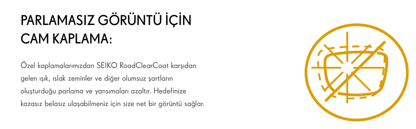 Seiko Drive & Drive X Sürücü Camları