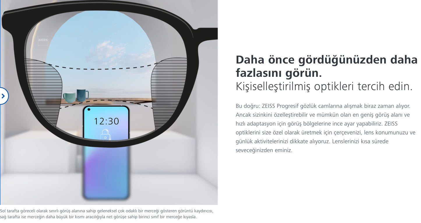 Zeiss Light 2 Progresif Camları