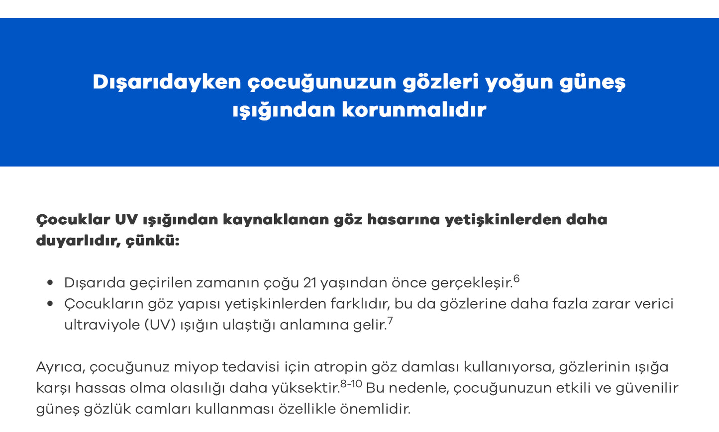 Hoya Miyosmart Çocuklarda Miyopi Kontrol Camı