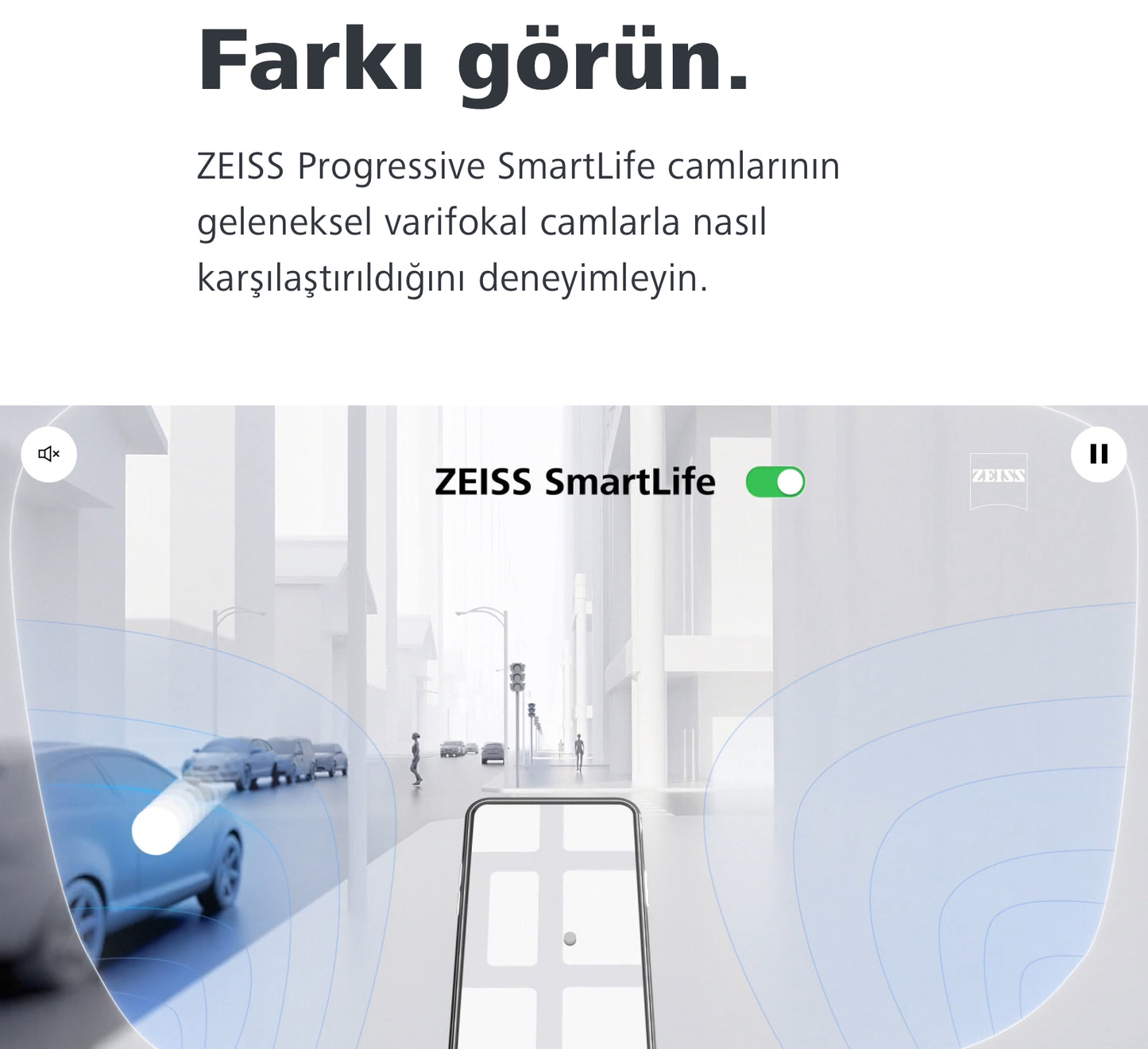 Zeiss SmartLife Progresif Camları