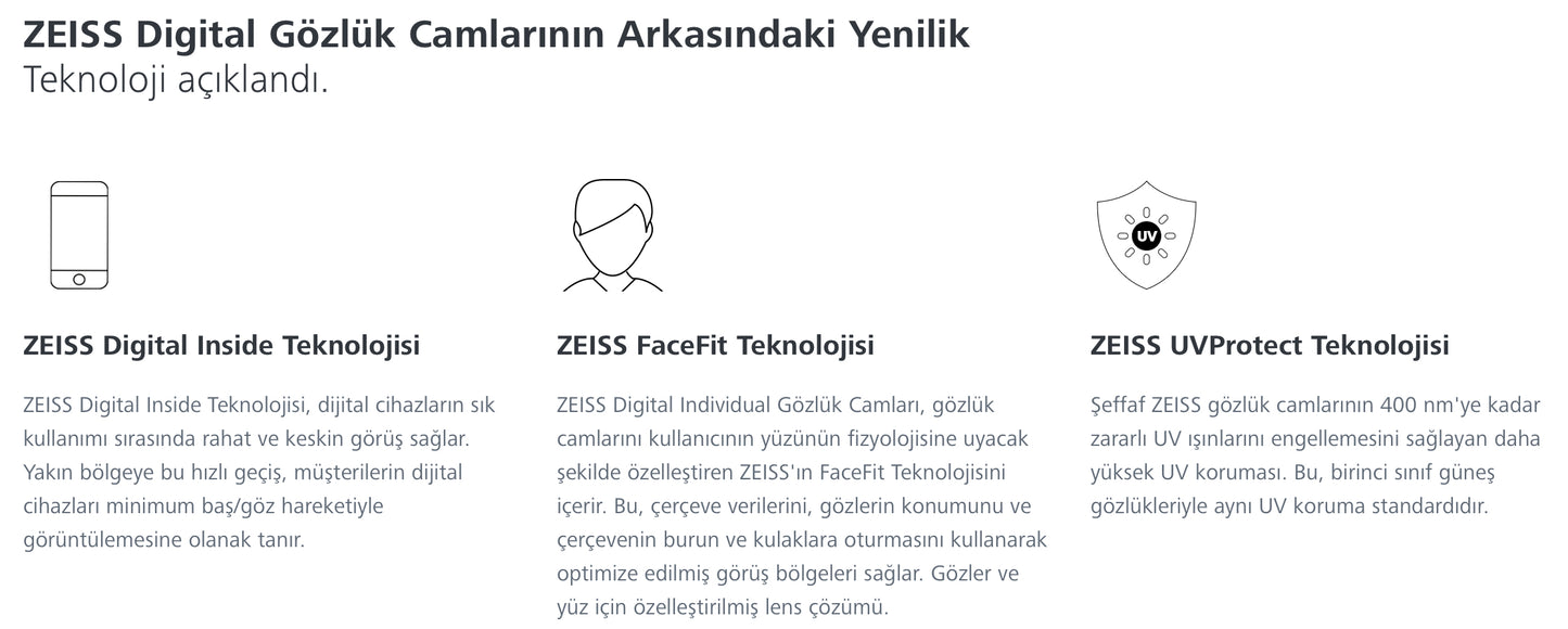 Zeiss Digital Light 2 Tek Odaklı Dijital Cam