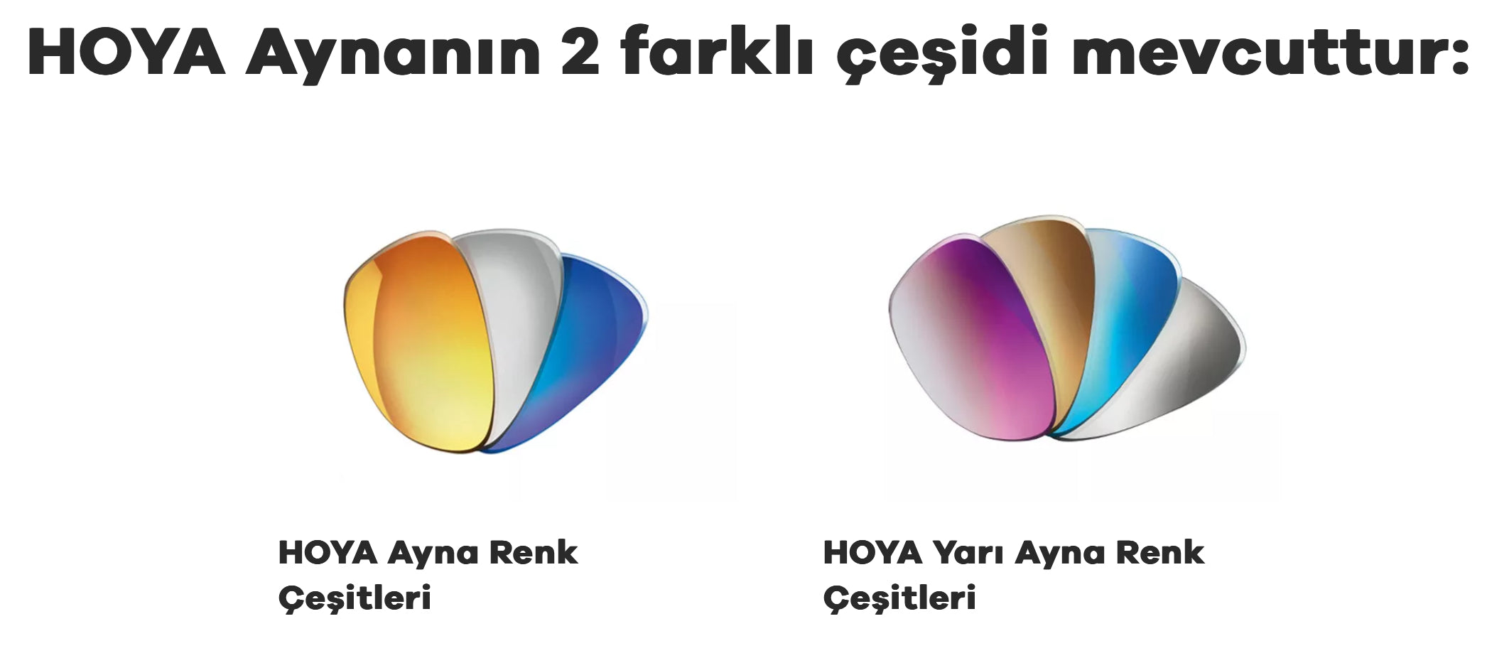 Hoya Polarize Tek Odaklı Özel Üretim Camlar – Kare Optik