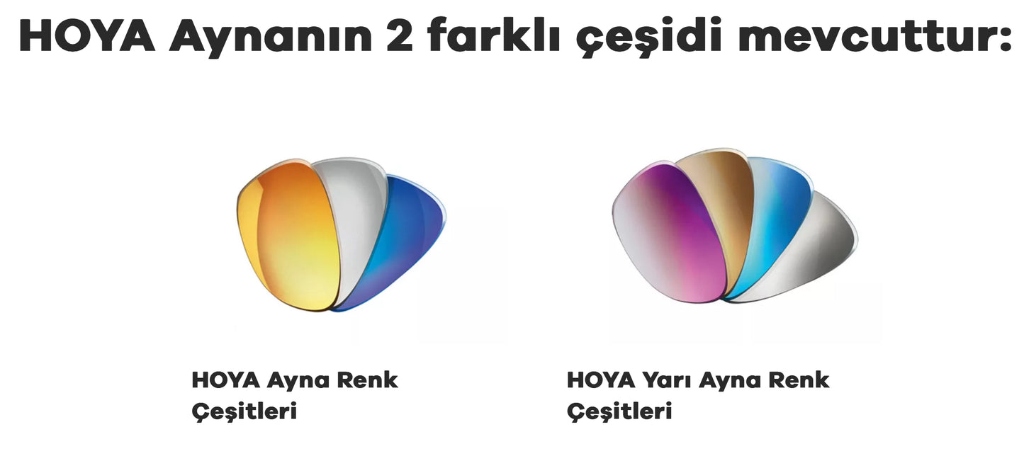 Hoya Polarize Tek Odaklı Özel Üretim Camlar