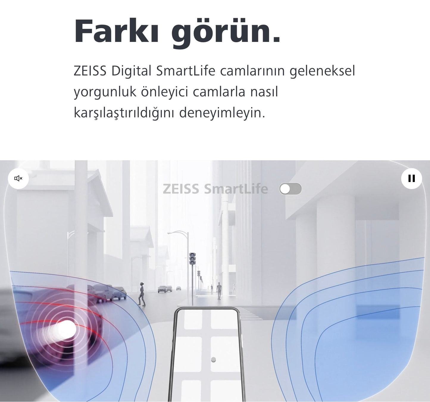 Zeiss Digital Smartlife Tek Odaklı Dijital Cam