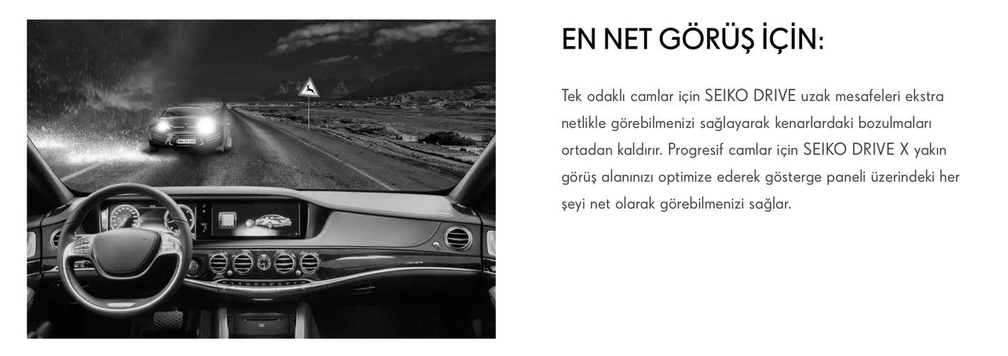 Seiko Drive & Drive X Sürücü Camları