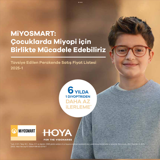 Hoya Miyosmart Çocuklarda Miyopi Kontrol Camı