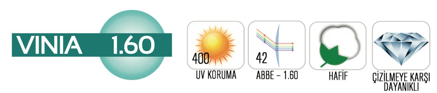 Hawkplus 1.6 Vinia Tek Odaklı Cam