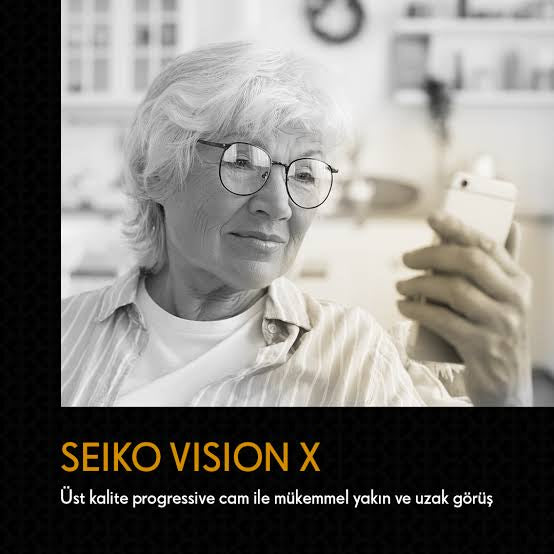 Seiko Vision X Progresif Camlar