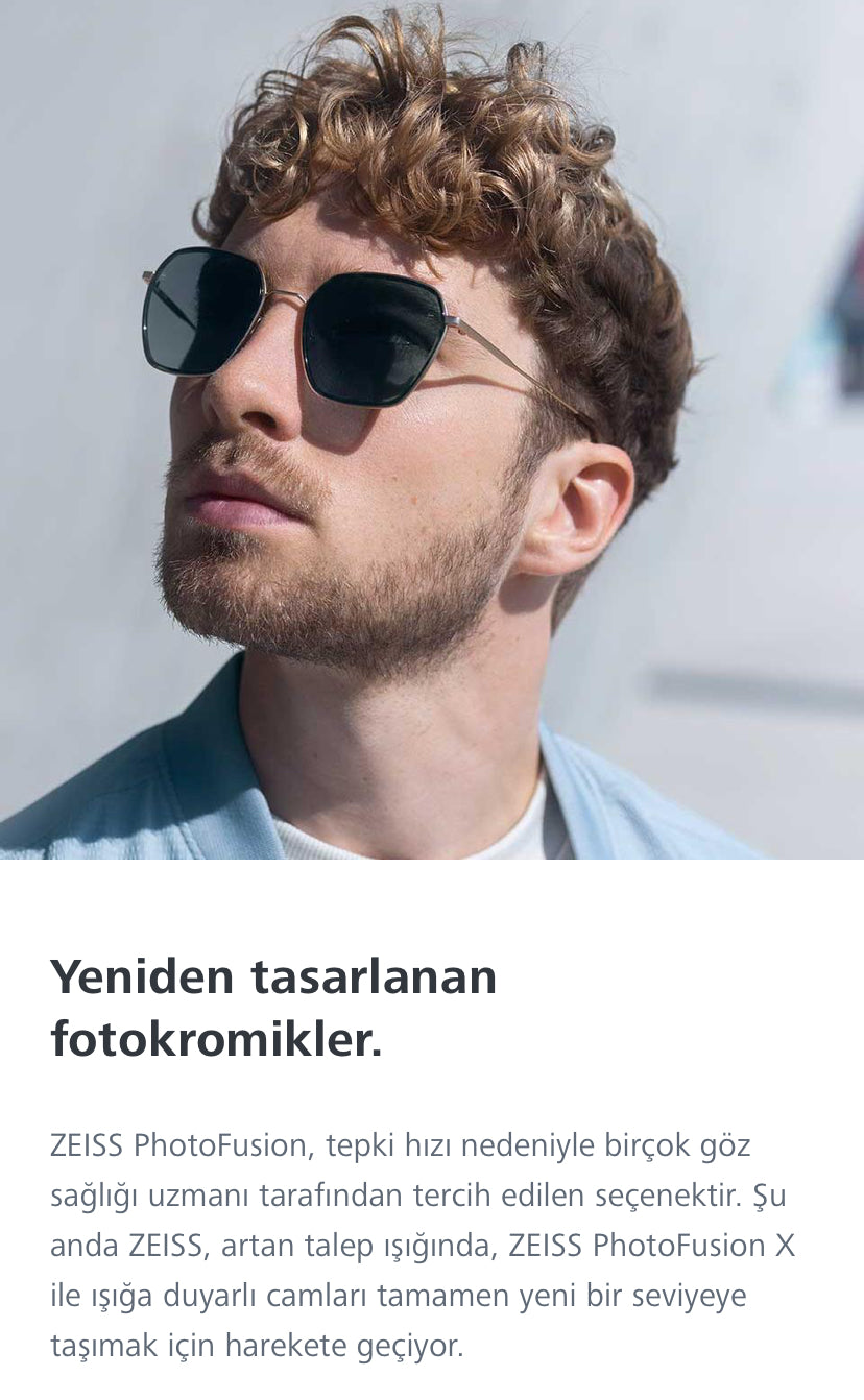 Zeiss 1.50 & 1.60 & 1.67 ClearView™ BlueGuard PhotoFusion X