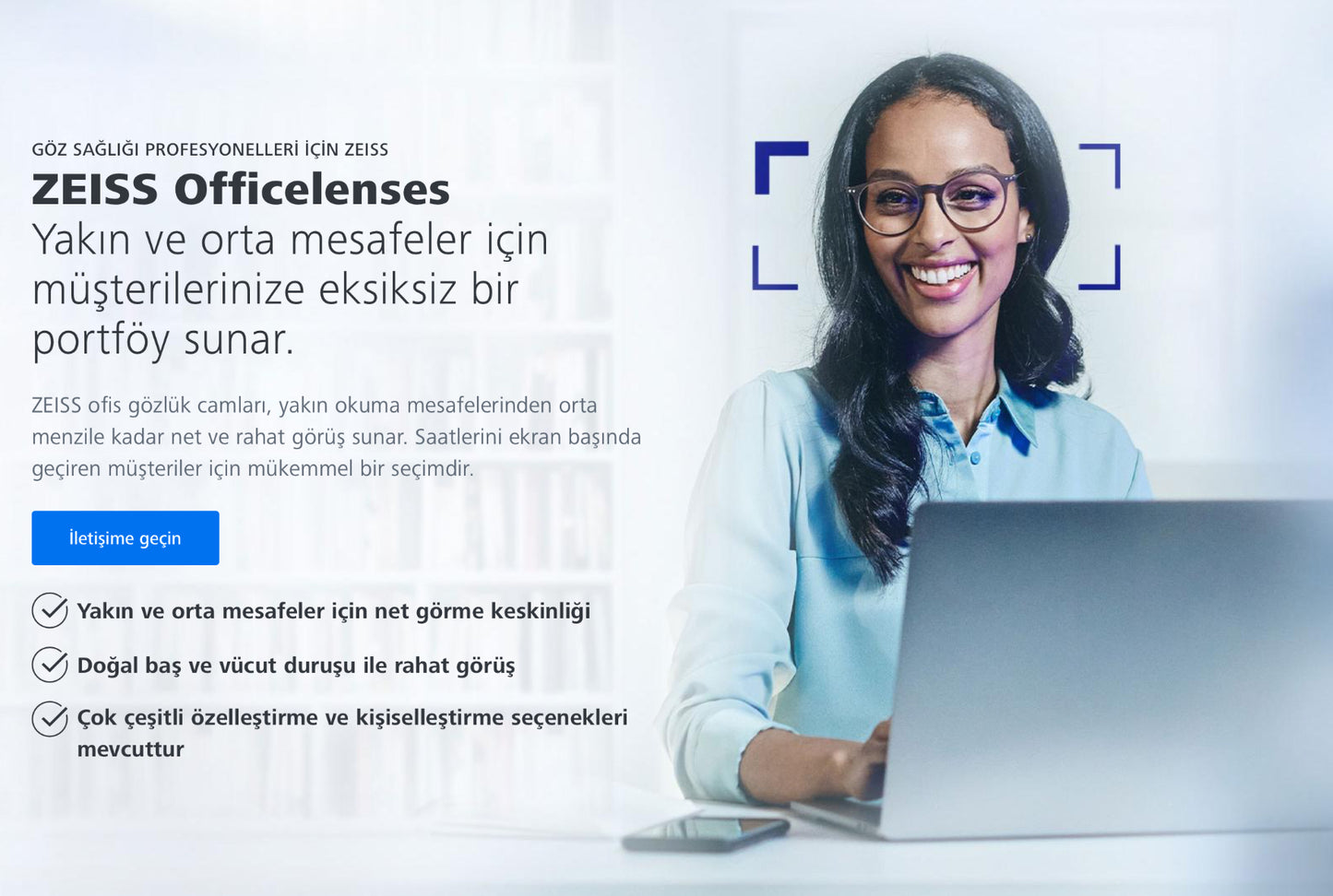 Zeiss OfficeLens Individual Ofis Camı