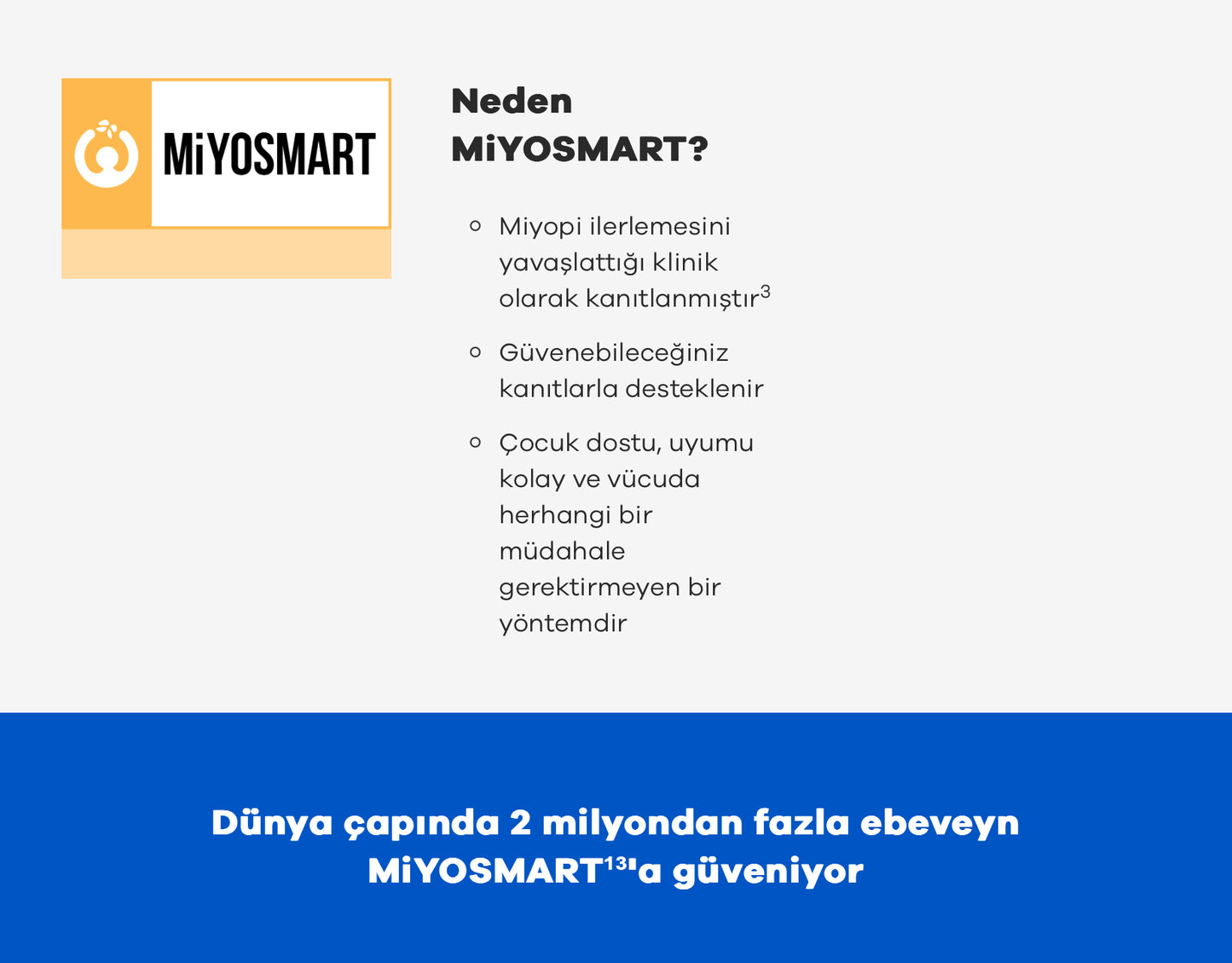 Hoya Miyosmart Çocuklarda Miyopi Kontrol Camı