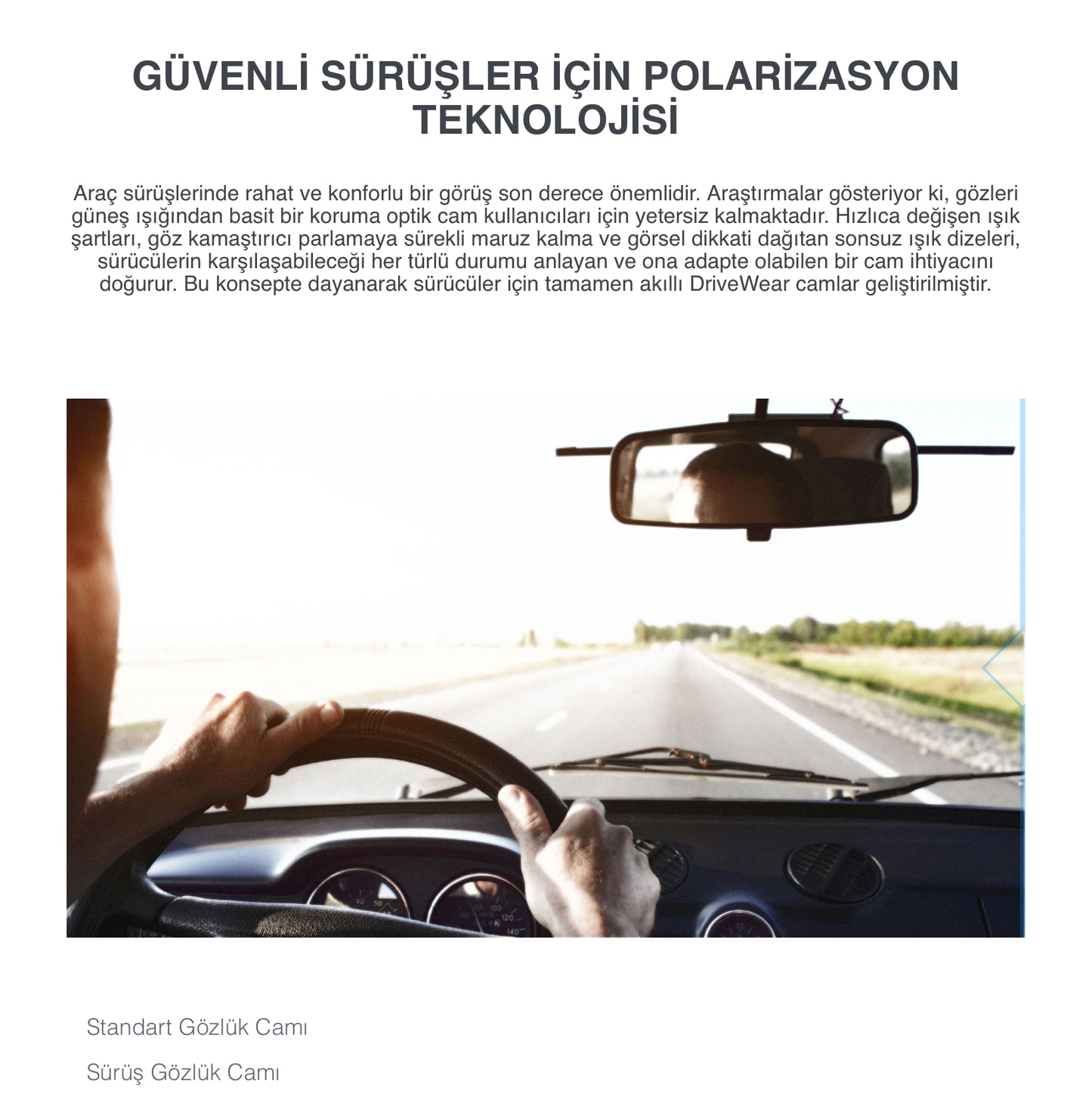 Hawkplus Polarize Tek Odaklı Camlar