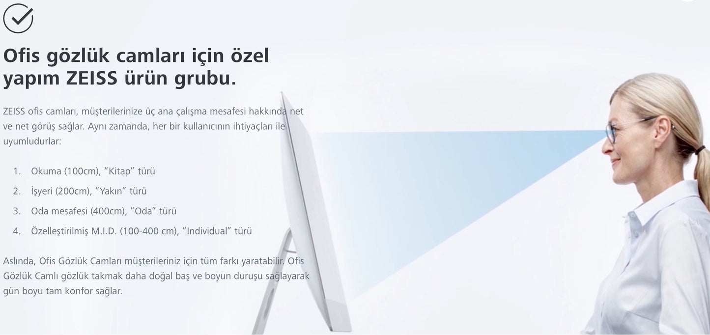 Zeiss OfficeLens Ofis Camı
