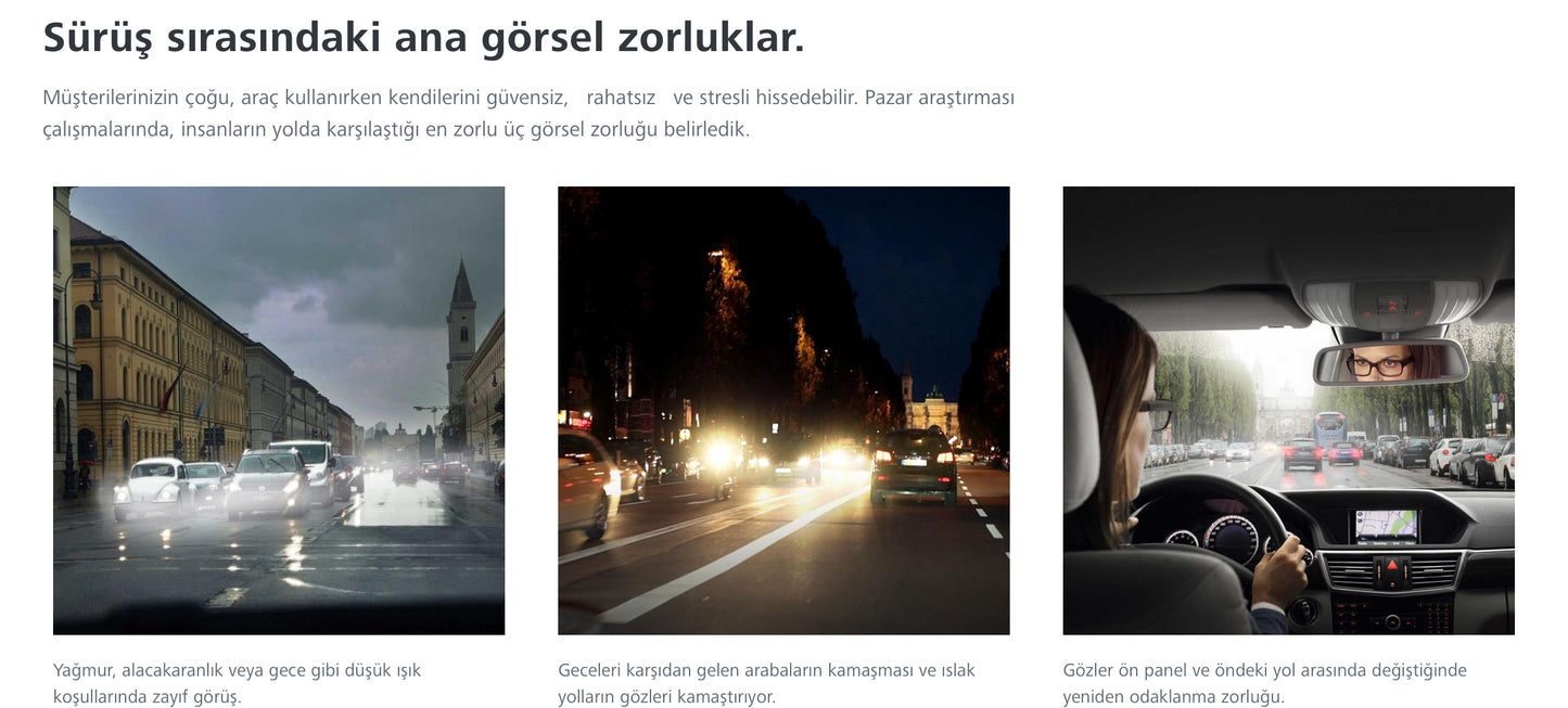 Zeiss DriveSafe Sürücü Camları