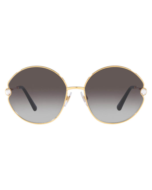 Dolge & Gabbana DG 2282-B 02/8G Yuvarlak Metal Kadın Güneş Gözlüğü