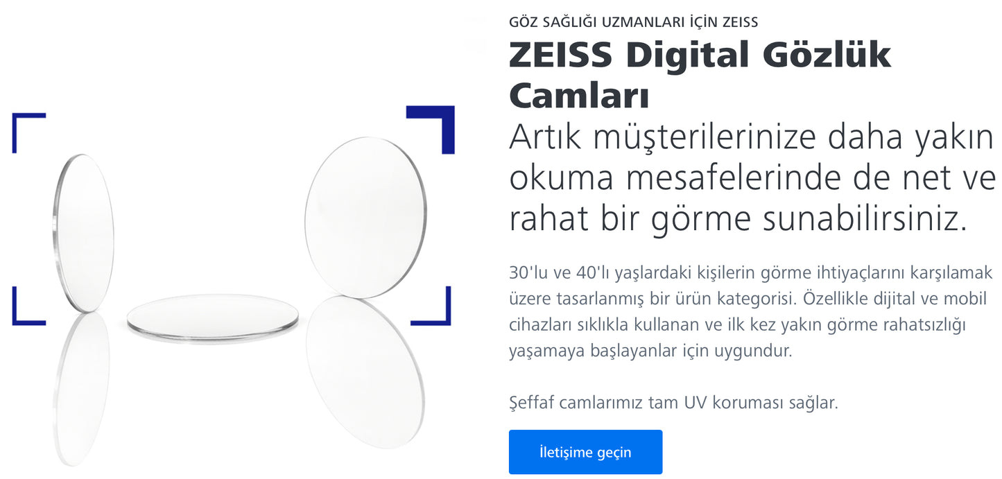 Zeiss Digital Light 2 Tek Odaklı Dijital Cam