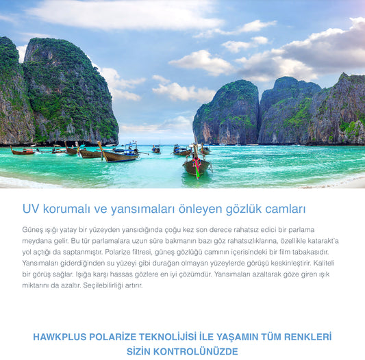 Hawkplus Polarize Progresif Camlar