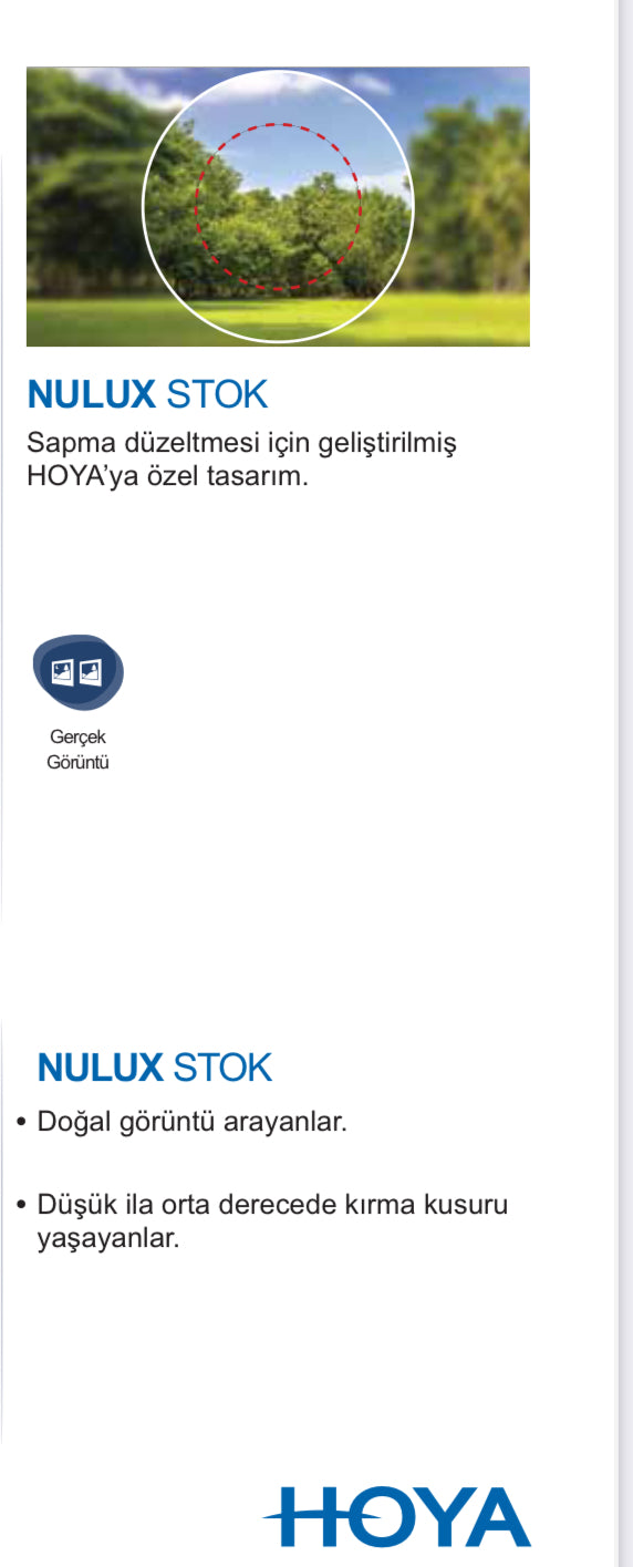 Hoya 1.67 Eynoa Hi-Vision Long Life Stok Cam