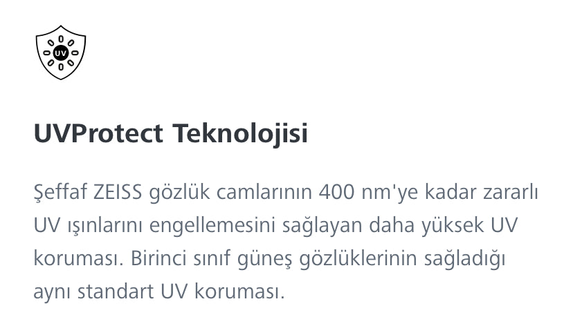 Zeiss Tek Odaklı Sferik Özel Üretim Camlar