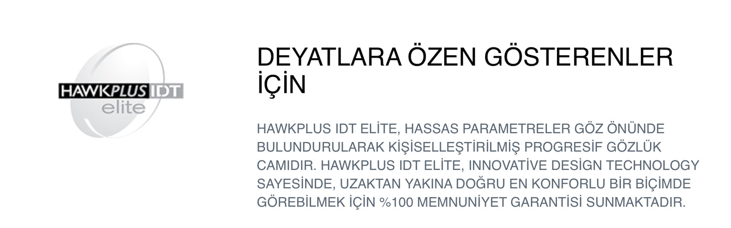 Hawkplus IDT Elite Progresif Camlar