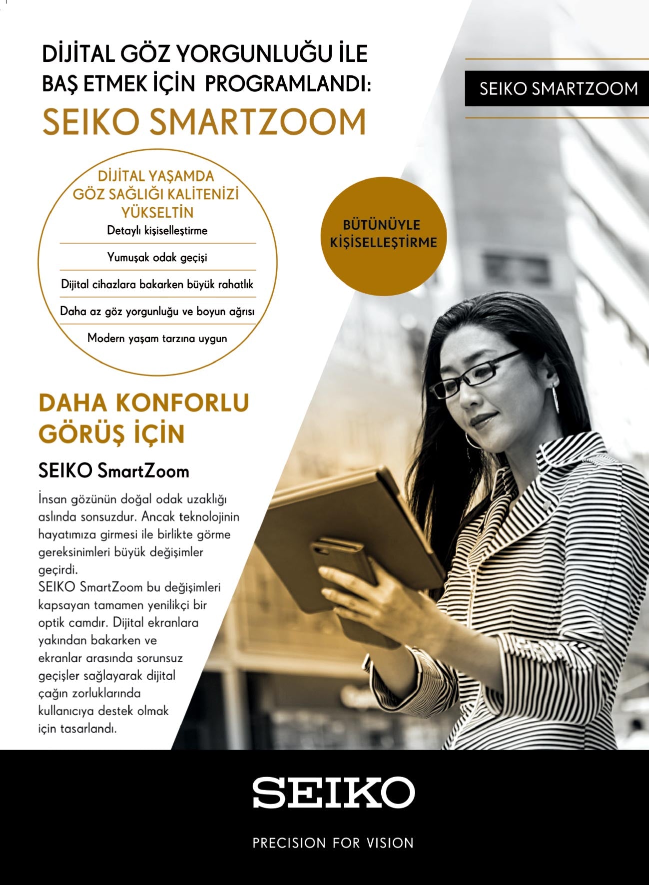 Seiko SmartZoom Tek Odaklı Dijital Cam