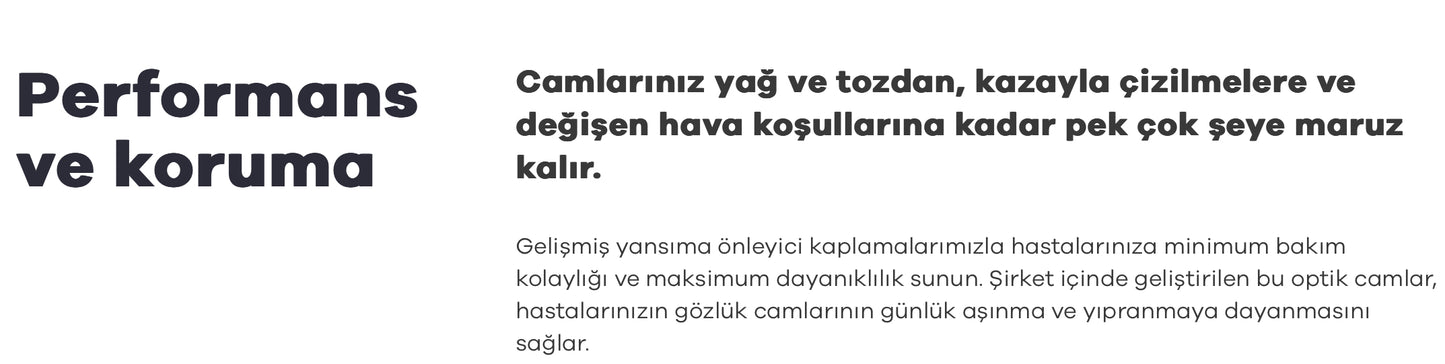 Hoya 1.6 Eyas HiLux Hi-Vision LongLife BlueControl Mavi Işık Koruma Stok Cam