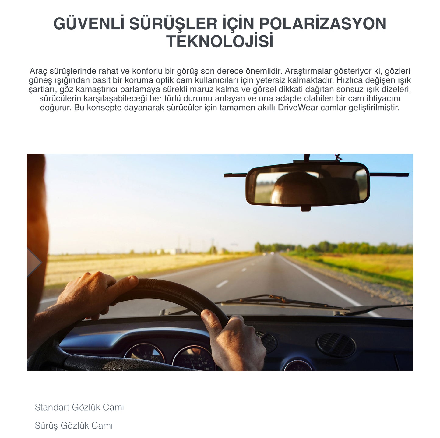 Hawkplus Polarize Tek Odaklı Camlar