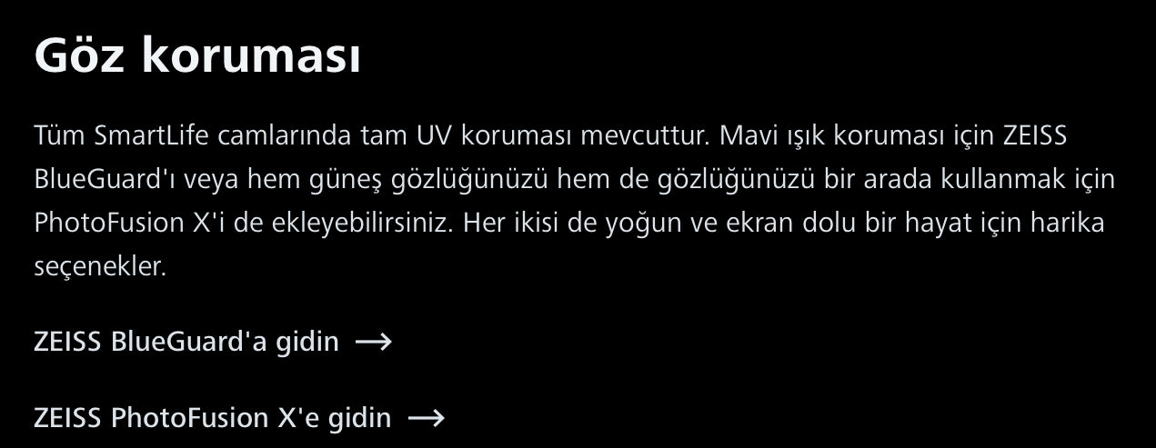 Zeiss OfficeLens Individual Ofis Camı