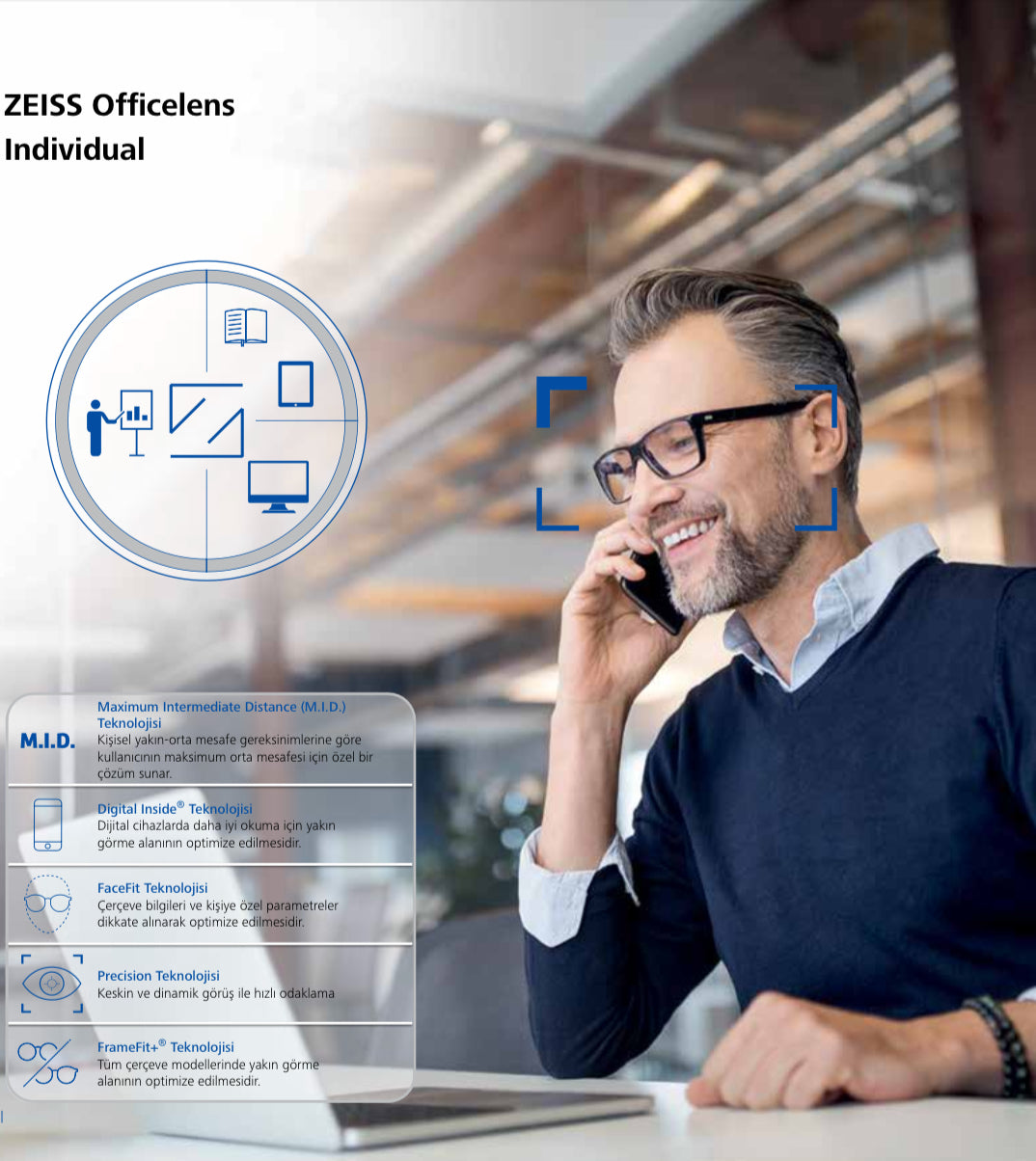 Zeiss OfficeLens Individual Ofis Camı