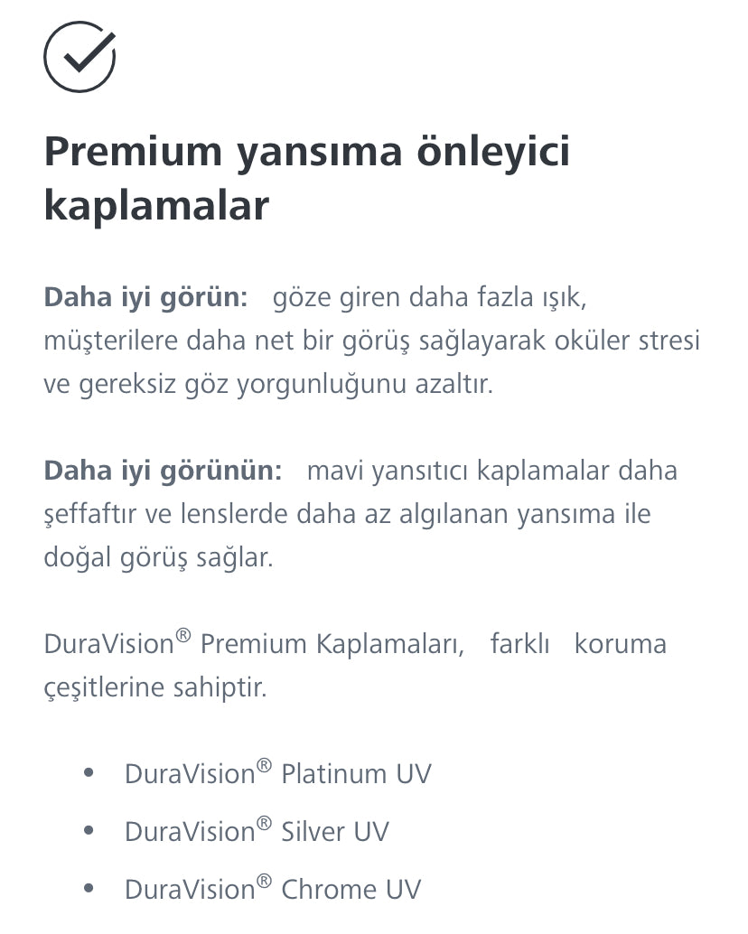 Zeiss 1.56 ClearView™ BlueGuard