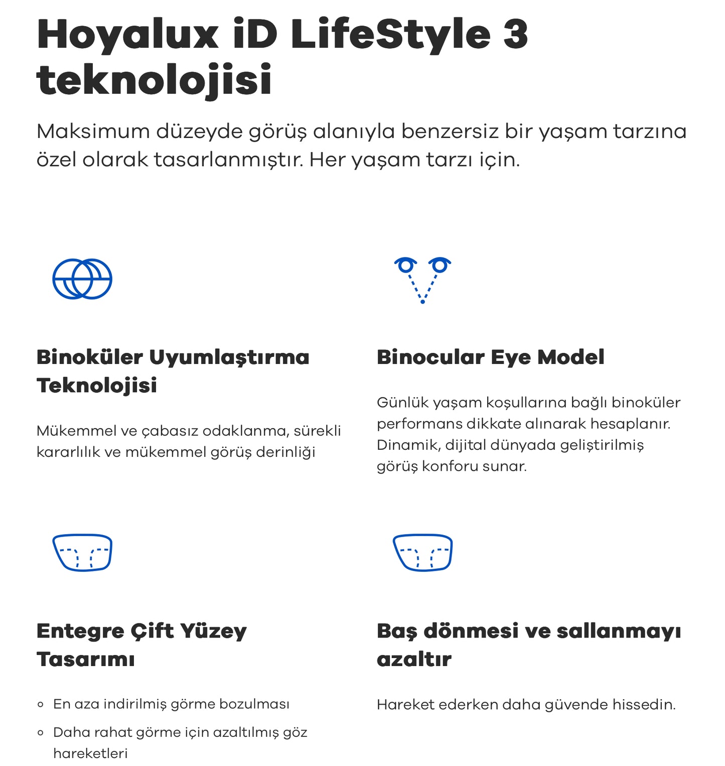 Hoya iD Lifestyle Progresif Camlar