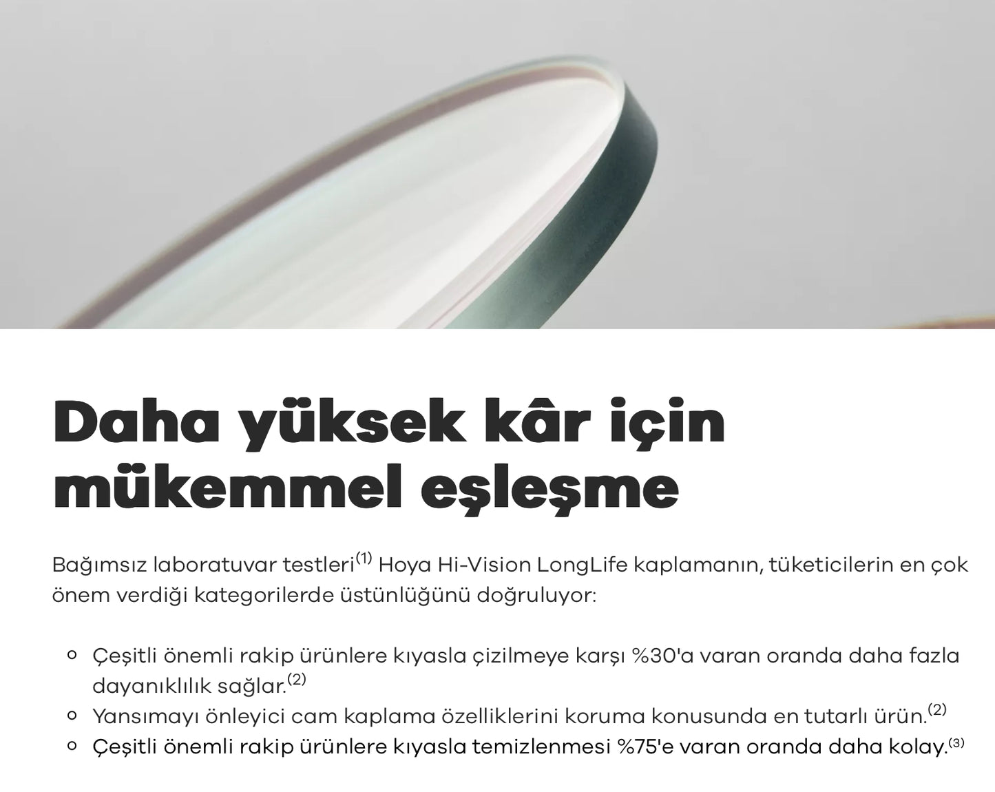 Hoya 1.6 Eyas HiLux Hi-Vision LongLife BlueControl Mavi Işık Koruma Stok Cam