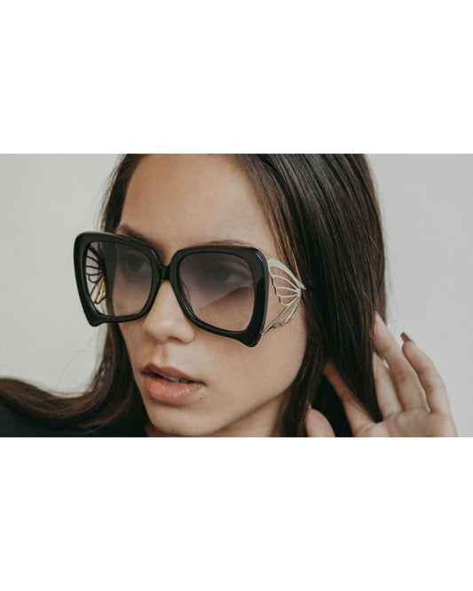 For Art's Sake  Caterpillar Kelebek Tasarım Kadın Güneş Gözlüğü