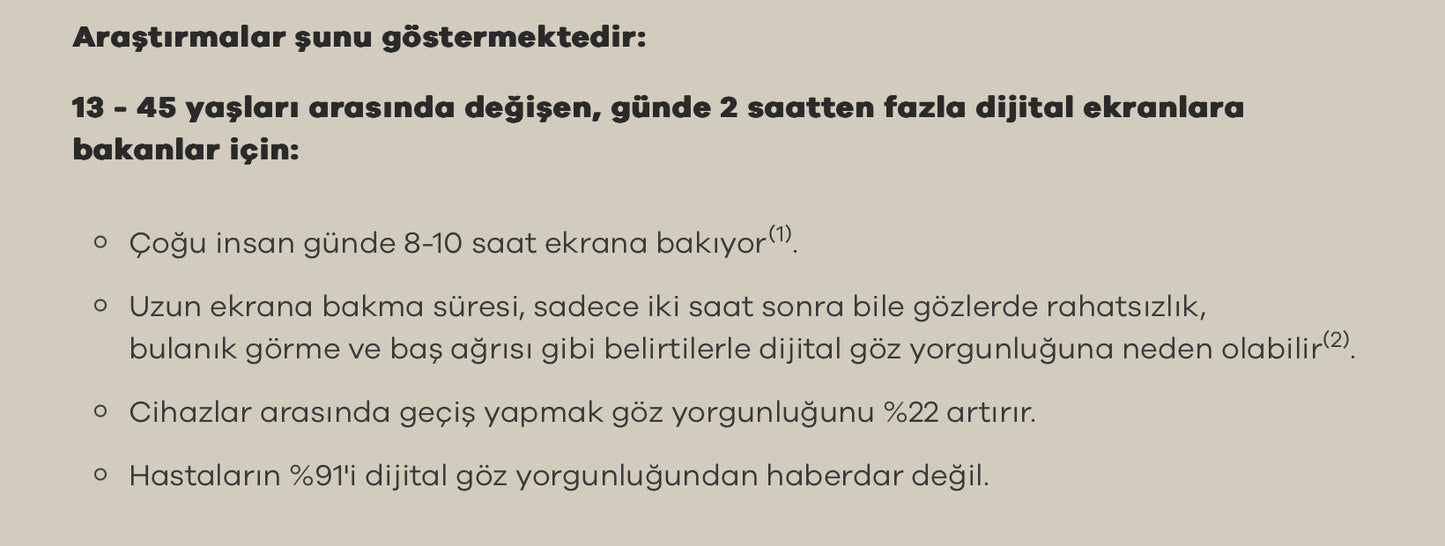 Hoya SYNC 3 Tek Odaklı Dijital Camlar