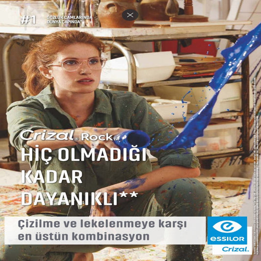 Crizal® Rock Stok Camları